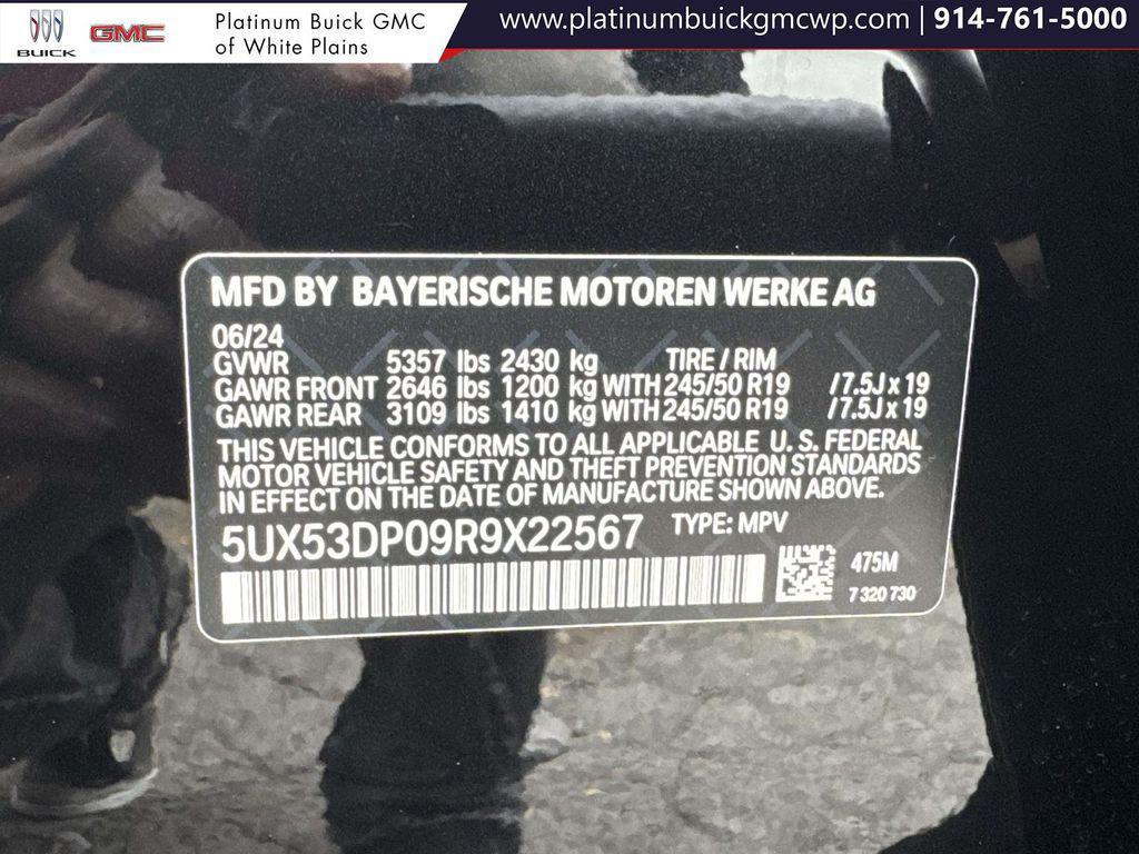 used 2024 BMW X3 car, priced at $43,994