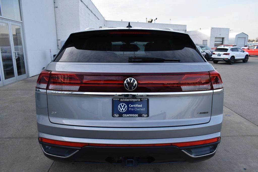 used 2024 Volkswagen Atlas Cross Sport car, priced at $36,946