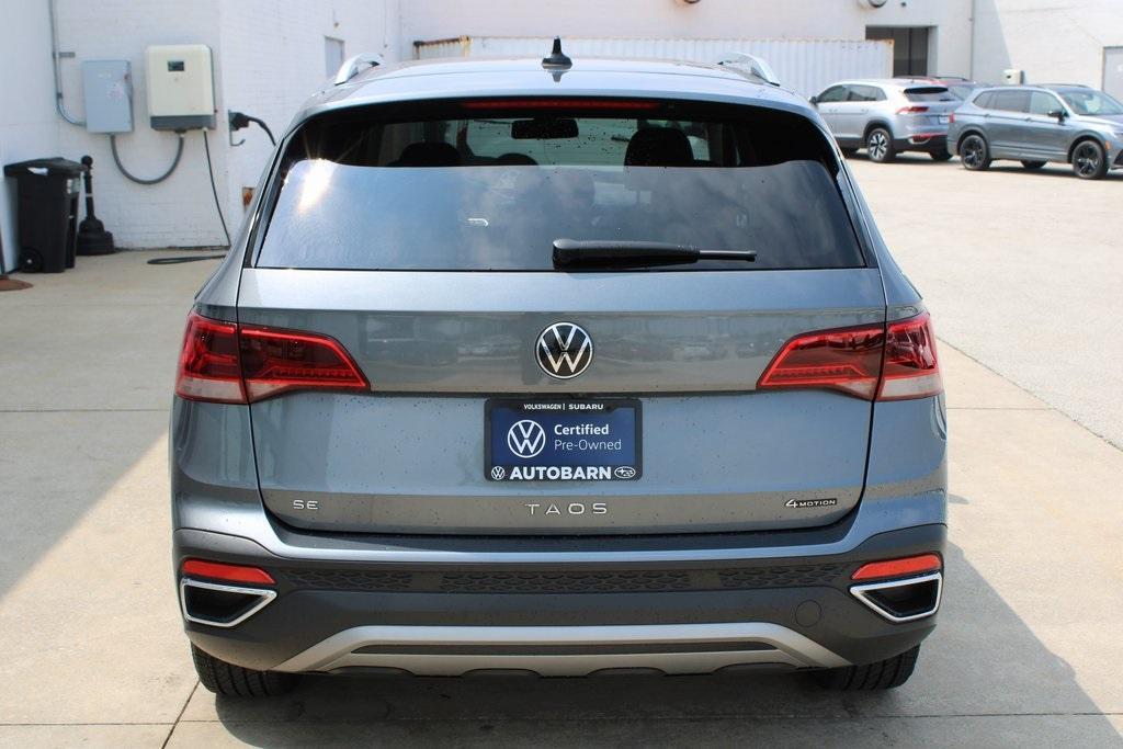 used 2022 Volkswagen Taos car, priced at $23,619