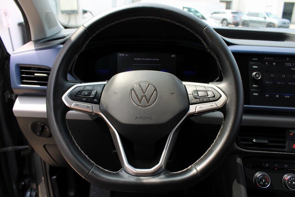 used 2022 Volkswagen Taos car, priced at $23,619