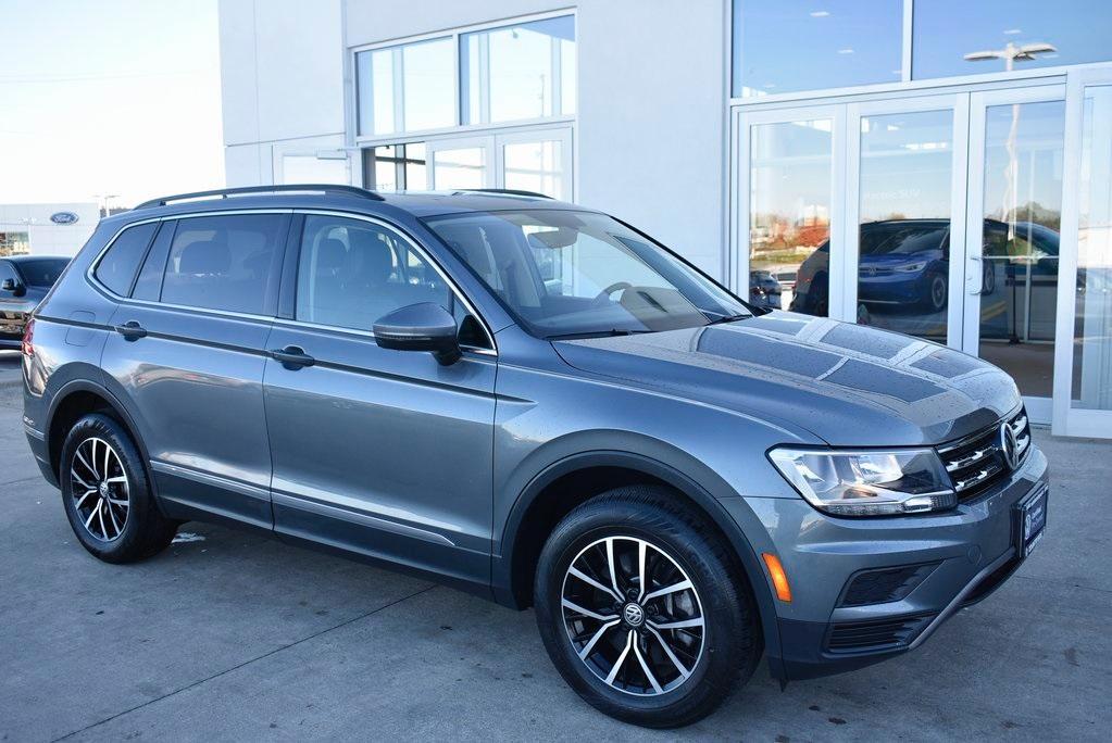 used 2021 Volkswagen Tiguan car, priced at $22,528