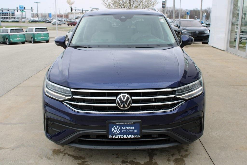 used 2022 Volkswagen Tiguan car, priced at $25,555