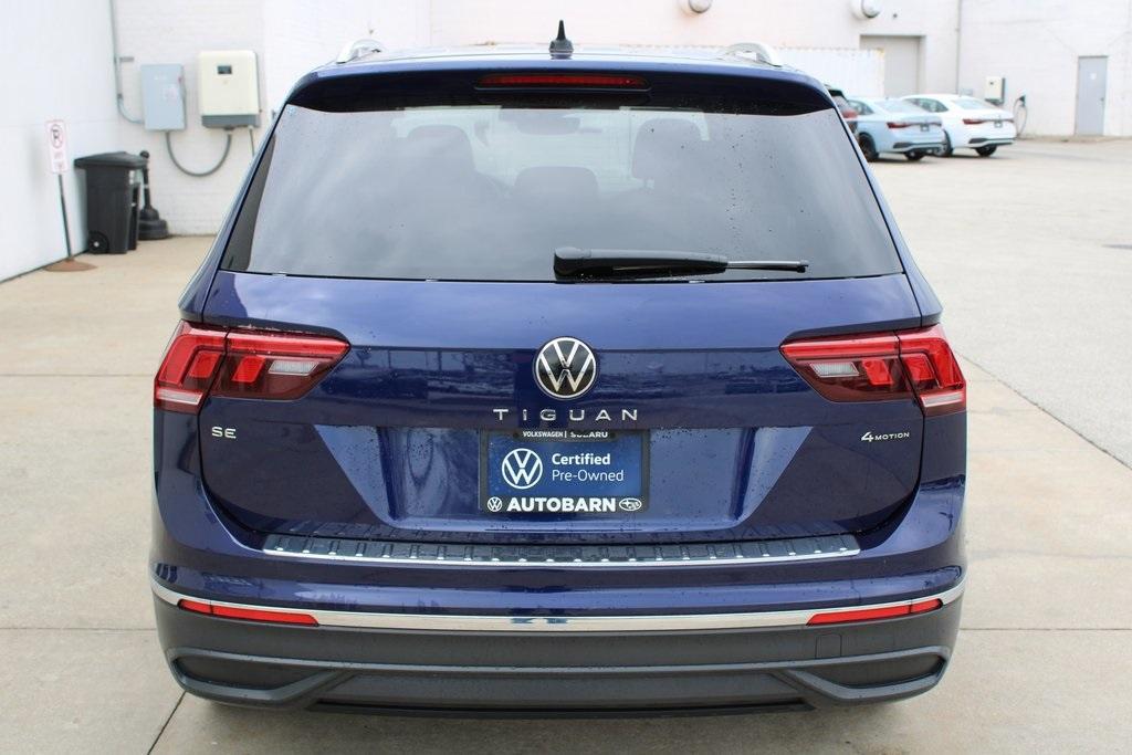 used 2022 Volkswagen Tiguan car, priced at $25,555