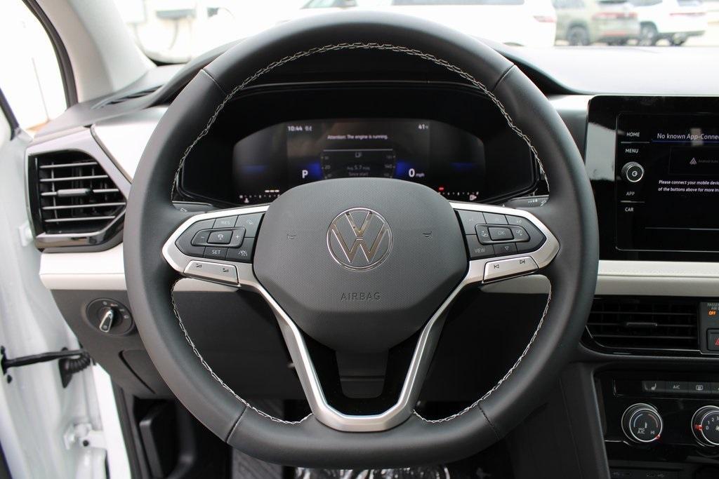 new 2025 Volkswagen Taos car, priced at $26,916
