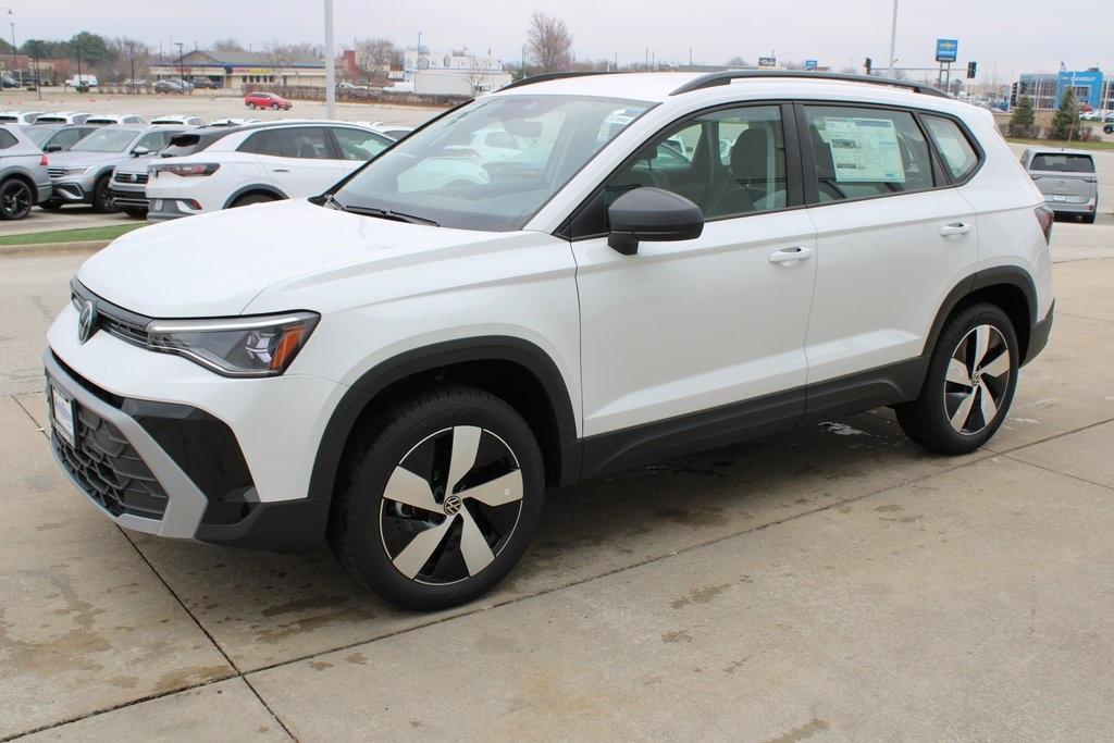 new 2025 Volkswagen Taos car, priced at $26,916