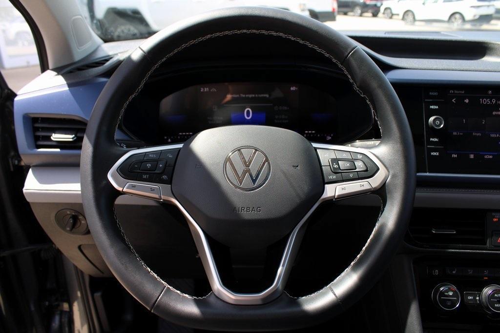 used 2024 Volkswagen Taos car, priced at $27,183