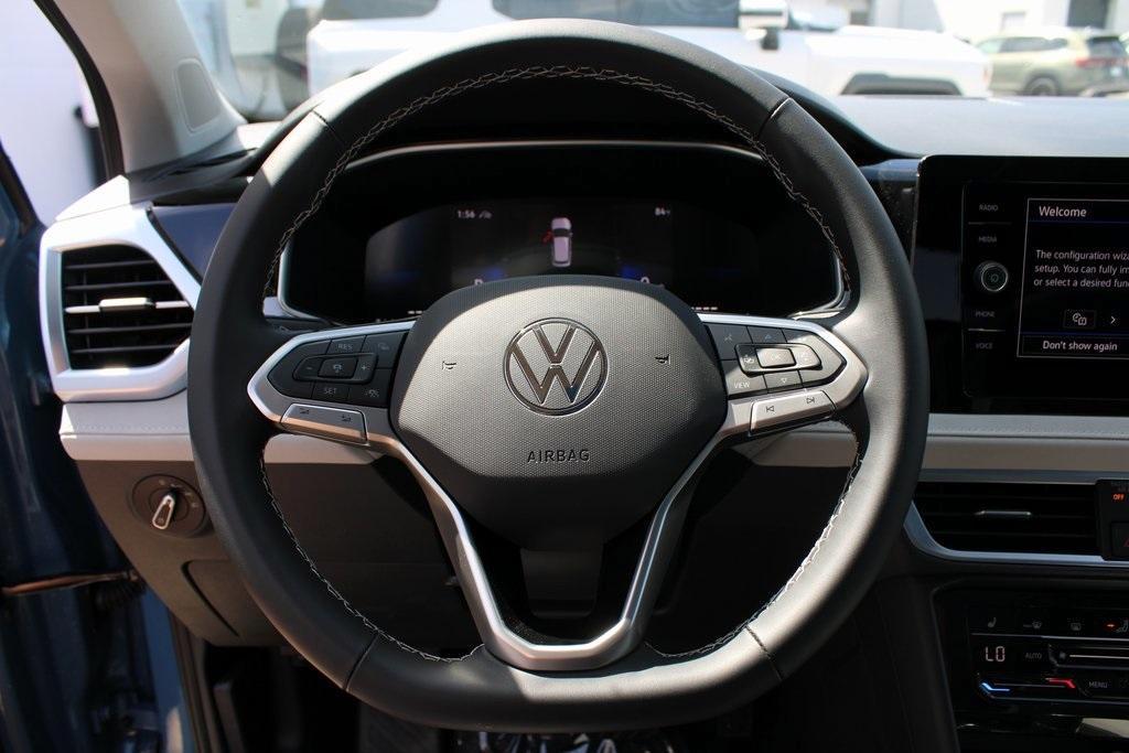 new 2025 Volkswagen Taos car, priced at $32,174