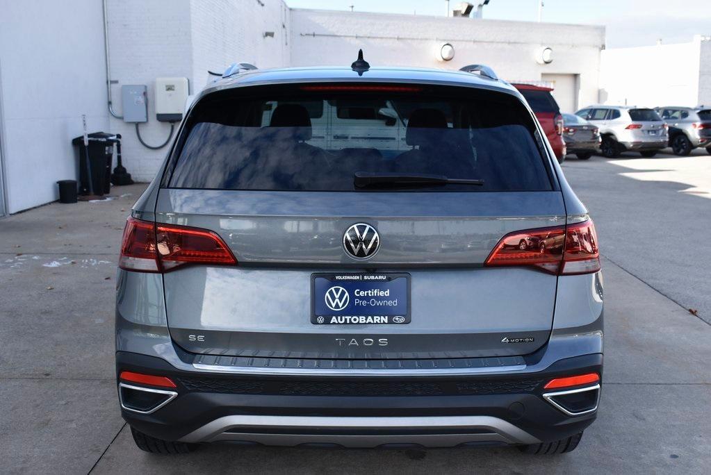 used 2022 Volkswagen Taos car, priced at $19,660