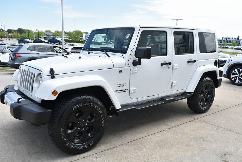 used 2016 Jeep Wrangler Unlimited car, priced at $22,991