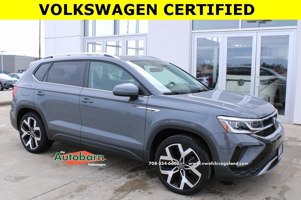 used 2022 Volkswagen Taos car, priced at $23,448