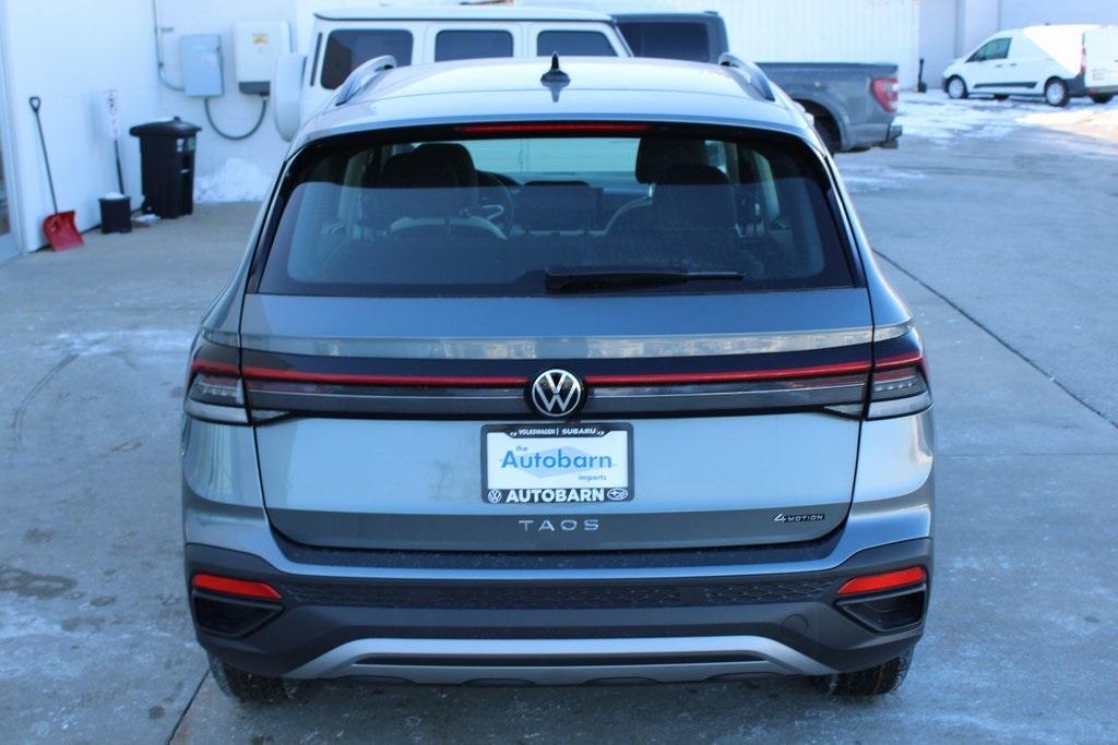 new 2025 Volkswagen Taos car, priced at $27,510