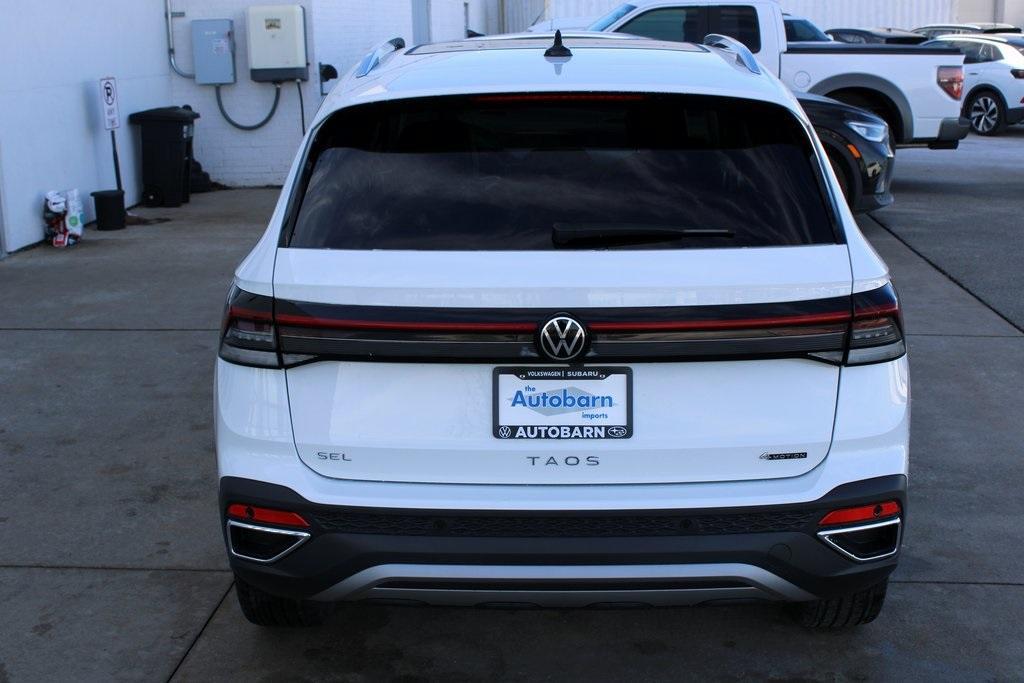 new 2025 Volkswagen Taos car, priced at $35,579