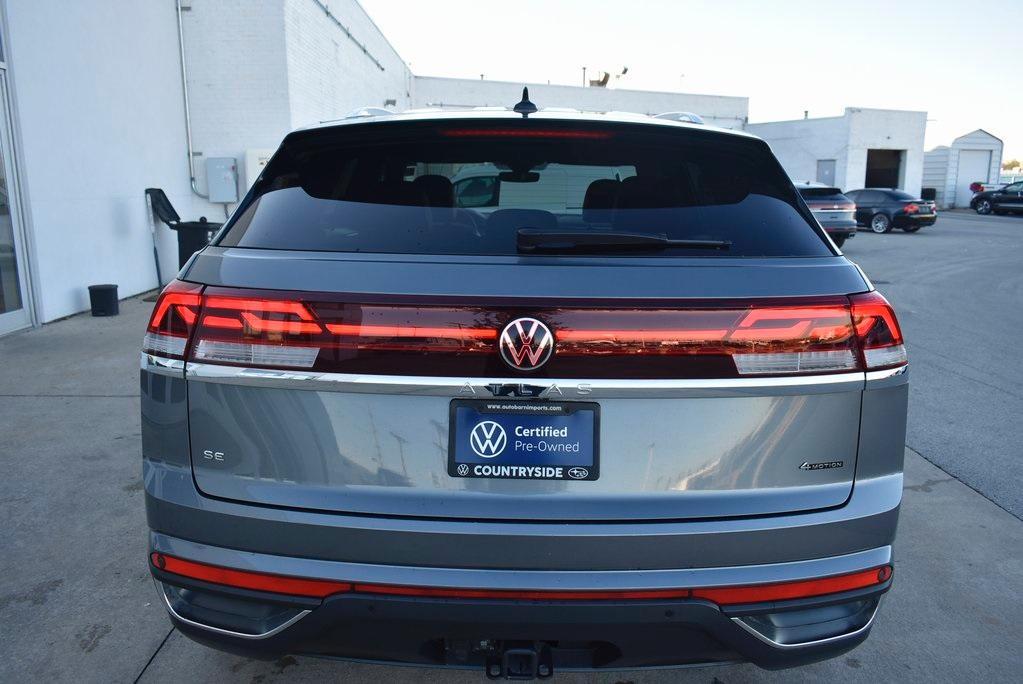 used 2024 Volkswagen Atlas Cross Sport car, priced at $38,564