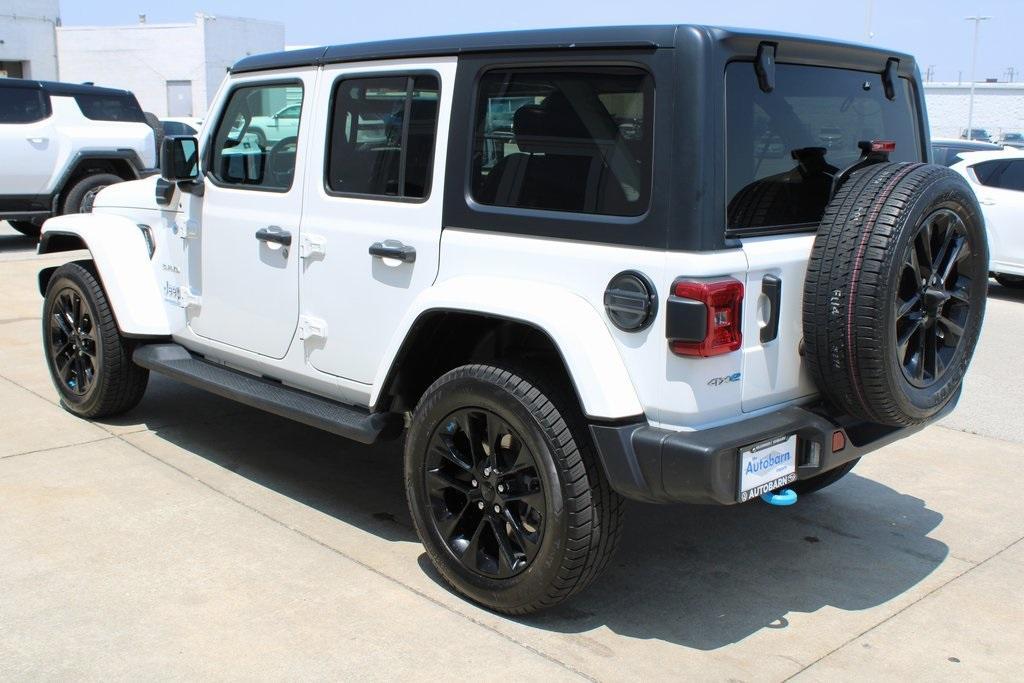 used 2022 Jeep Wrangler Unlimited 4xe car, priced at $28,200