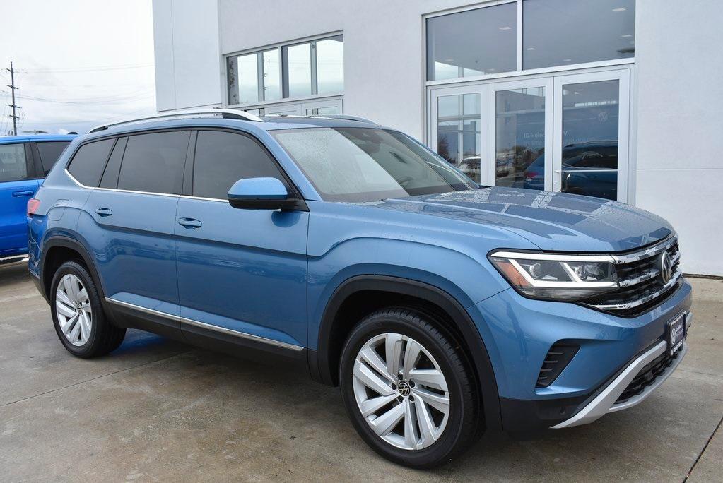 used 2021 Volkswagen Atlas car, priced at $25,999