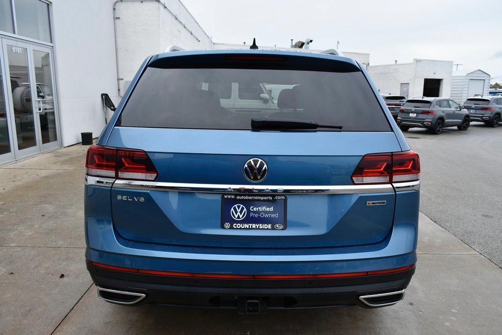 used 2021 Volkswagen Atlas car, priced at $25,999