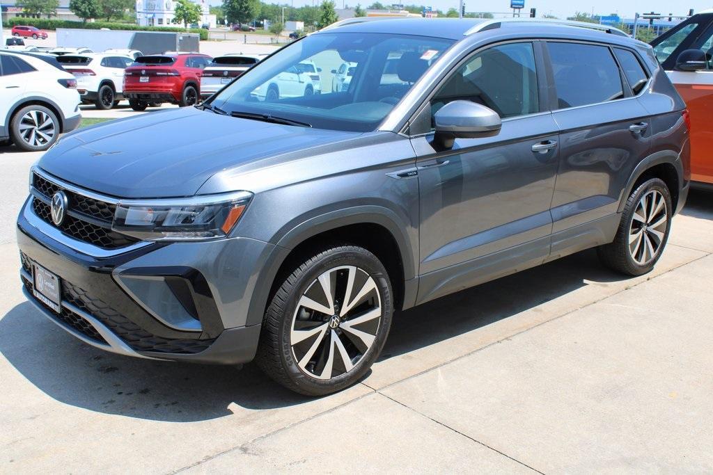 used 2024 Volkswagen Taos car, priced at $21,200