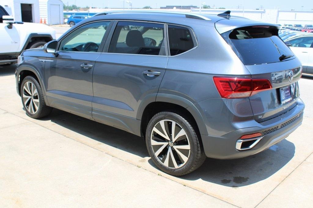 used 2024 Volkswagen Taos car, priced at $21,200