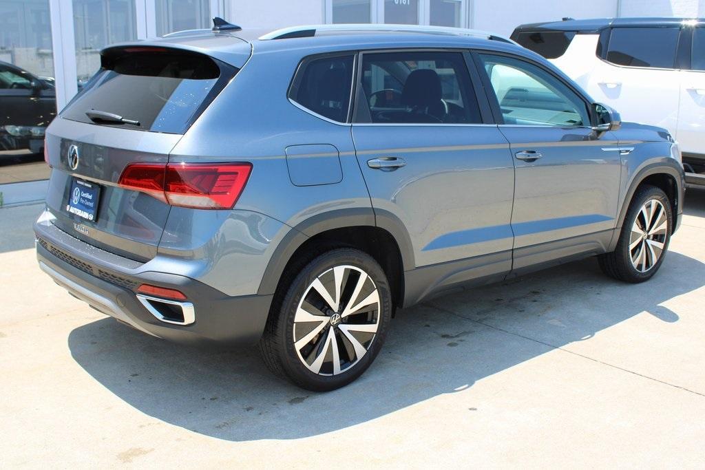 used 2024 Volkswagen Taos car, priced at $21,200