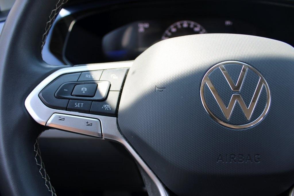 used 2024 Volkswagen Taos car, priced at $21,200