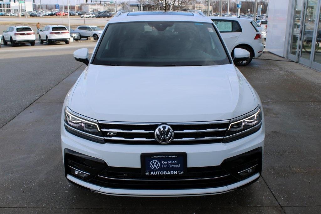 used 2021 Volkswagen Tiguan car, priced at $25,000