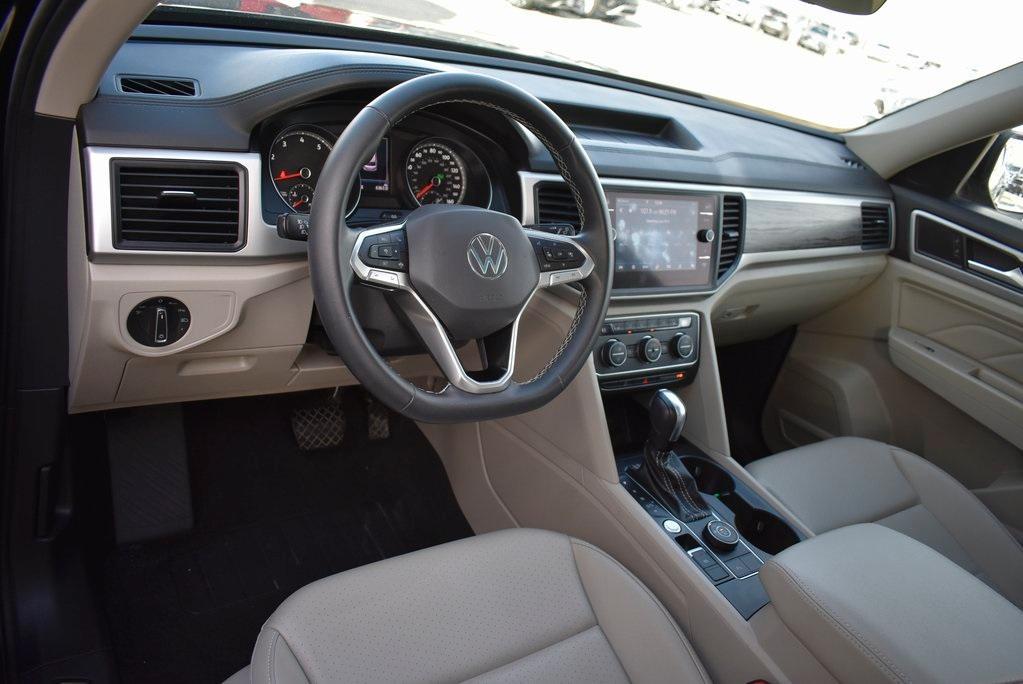 used 2021 Volkswagen Atlas car, priced at $29,254