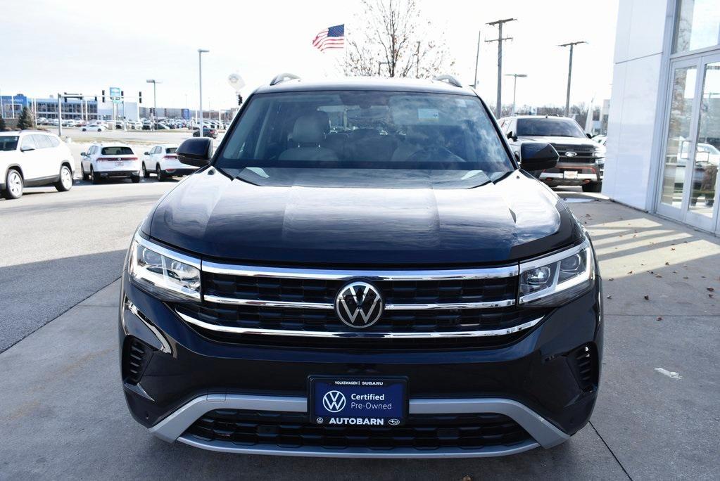 used 2021 Volkswagen Atlas car, priced at $29,254