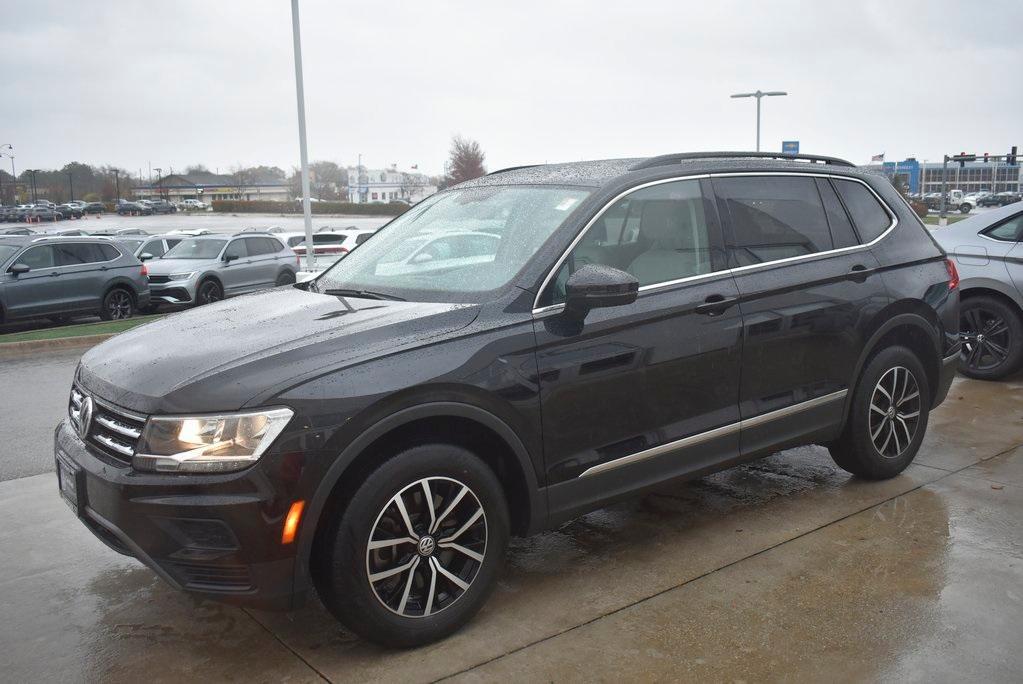 used 2021 Volkswagen Tiguan car, priced at $19,200