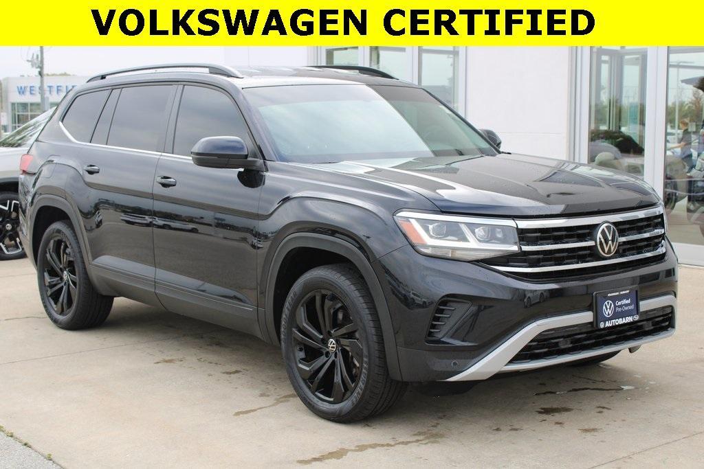 used 2022 Volkswagen Atlas car, priced at $26,666