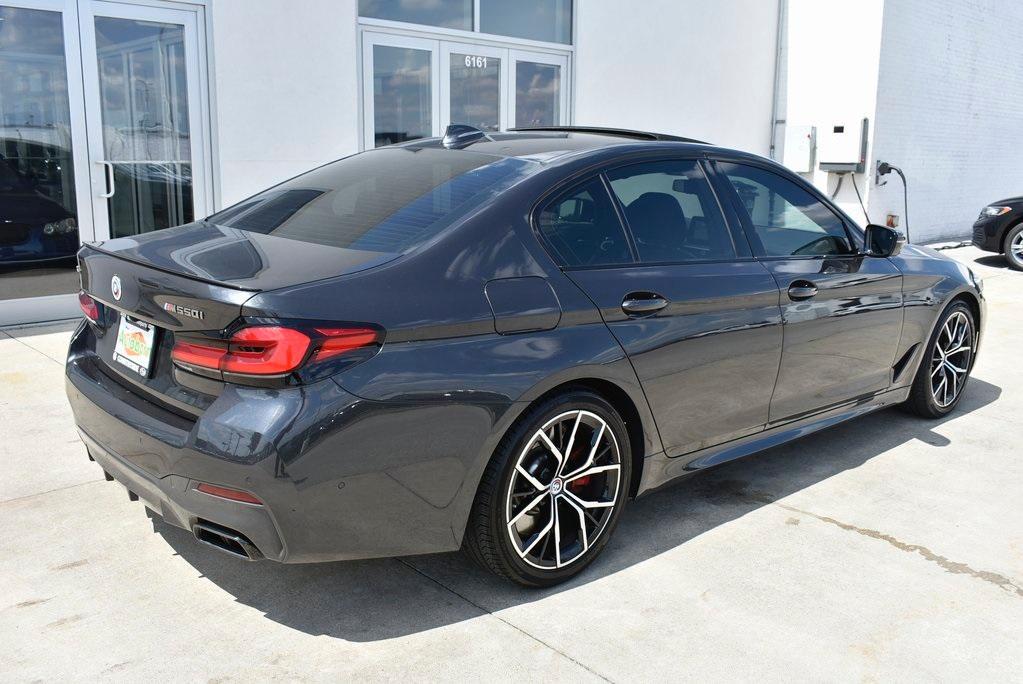 used 2023 BMW M550 car, priced at $67,787