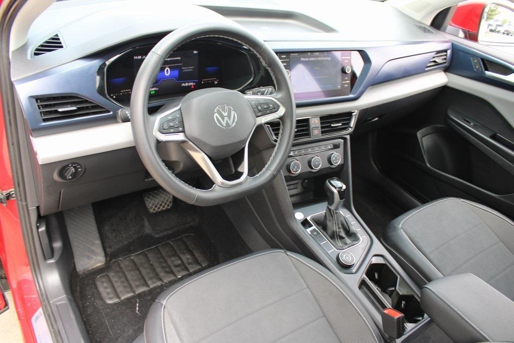 used 2022 Volkswagen Taos car, priced at $23,500