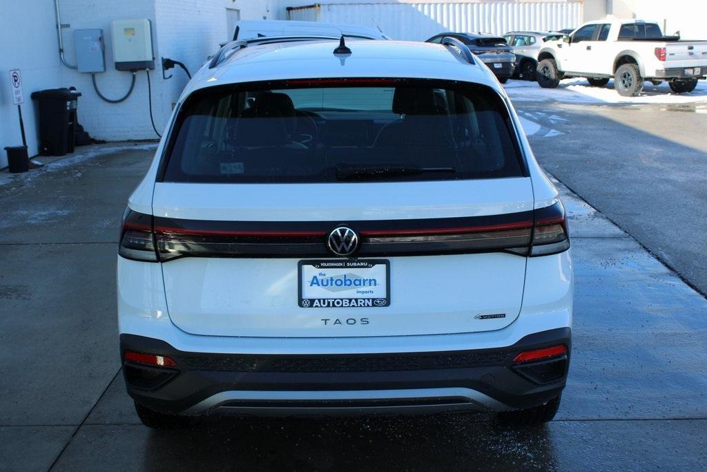 new 2025 Volkswagen Taos car, priced at $27,510