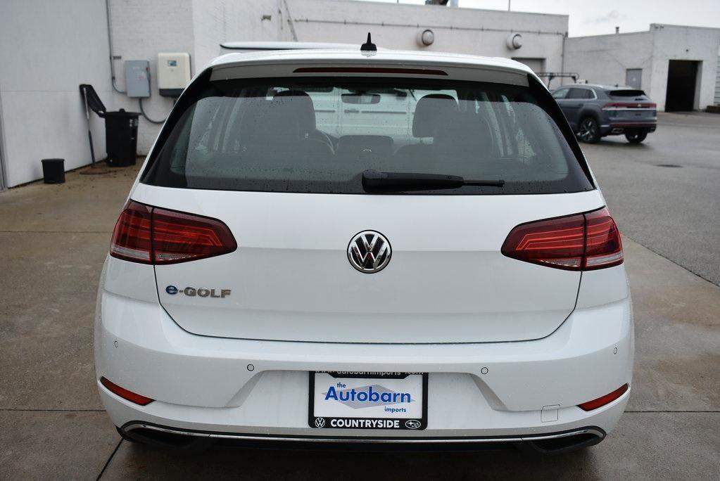 used 2017 Volkswagen e-Golf car, priced at $18,999