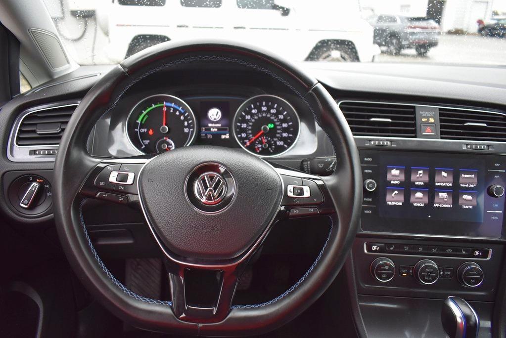 used 2017 Volkswagen e-Golf car, priced at $18,999