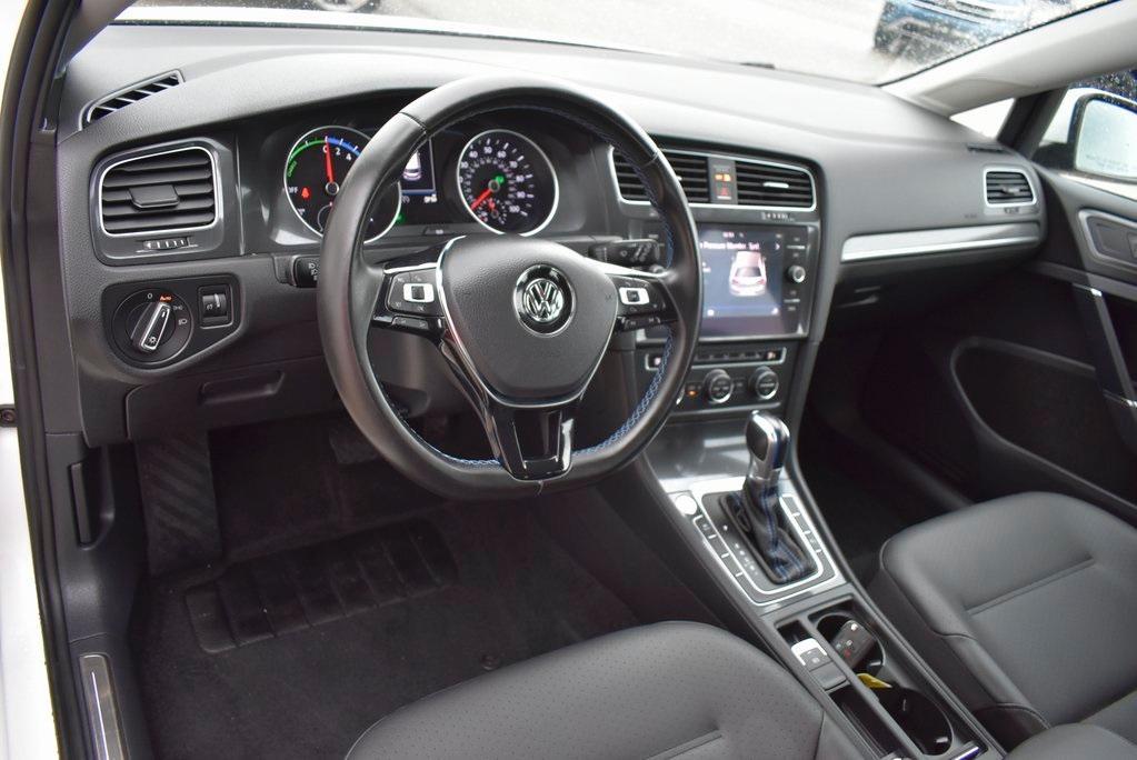 used 2017 Volkswagen e-Golf car, priced at $18,999