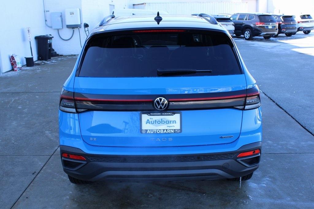 new 2025 Volkswagen Taos car, priced at $33,258