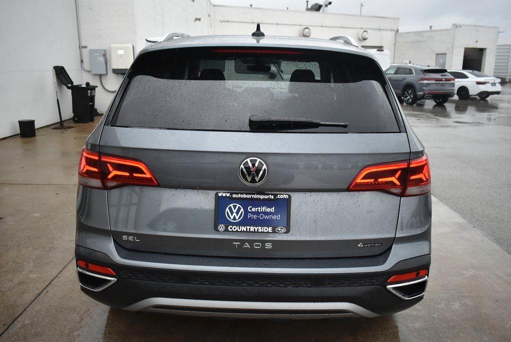 used 2024 Volkswagen Taos car, priced at $28,688