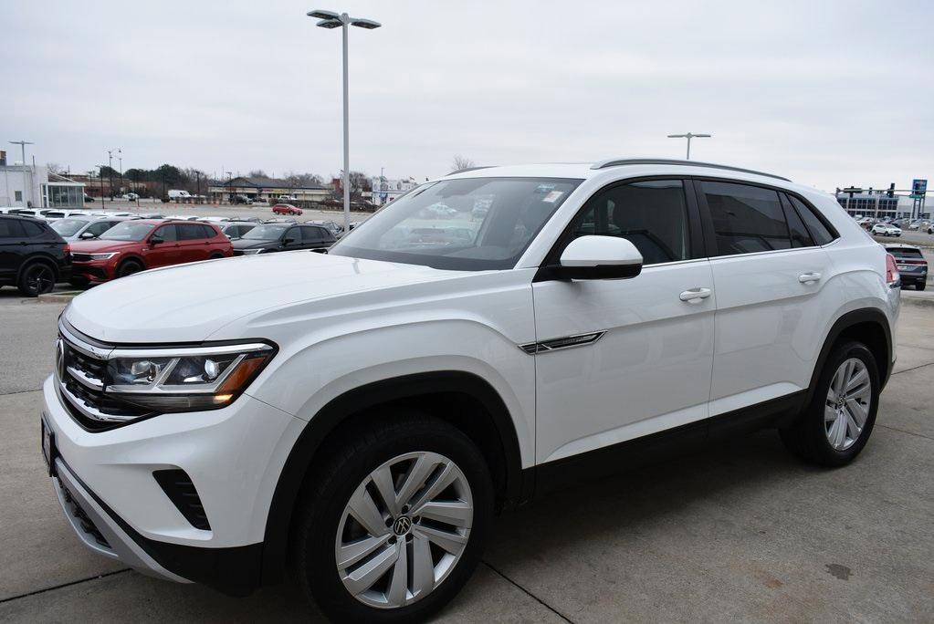 used 2021 Volkswagen Atlas Cross Sport car, priced at $27,937