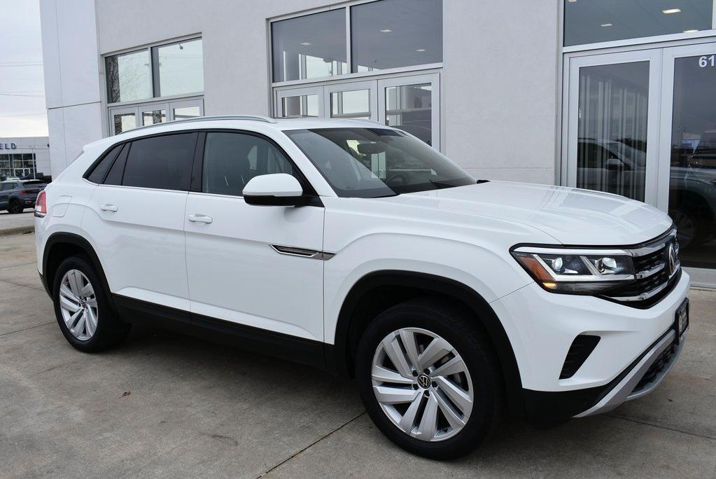 used 2021 Volkswagen Atlas Cross Sport car, priced at $27,937