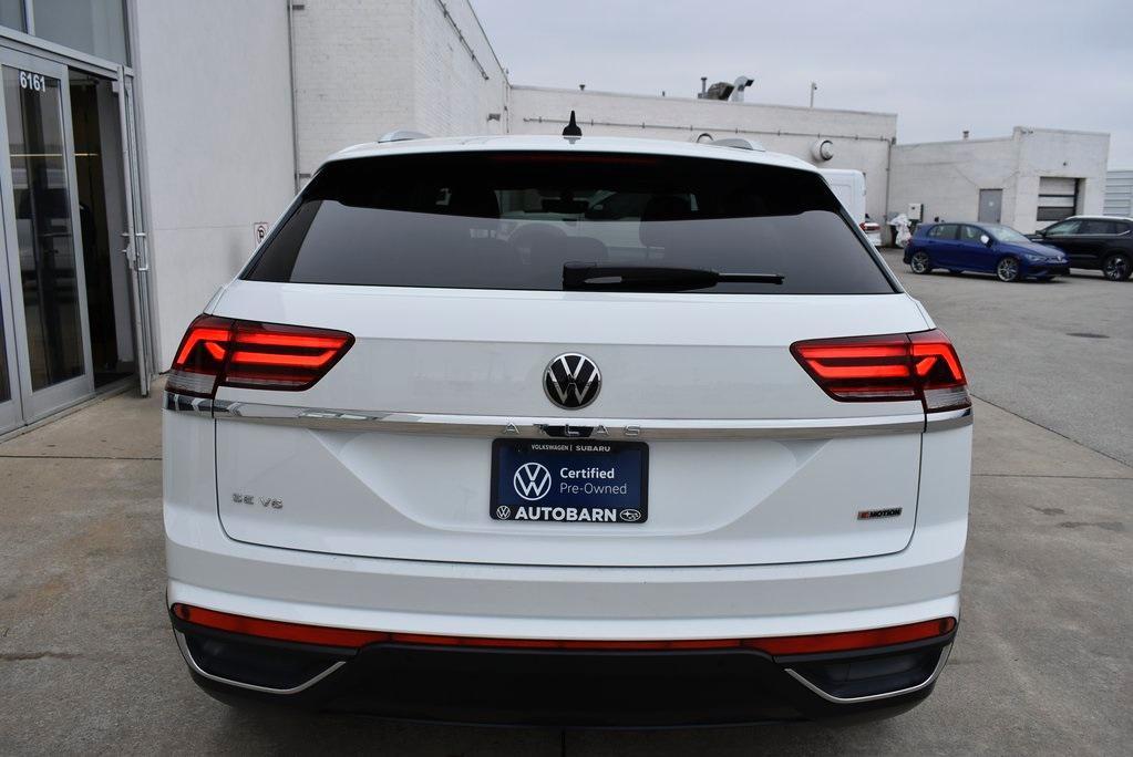 used 2021 Volkswagen Atlas Cross Sport car, priced at $27,937