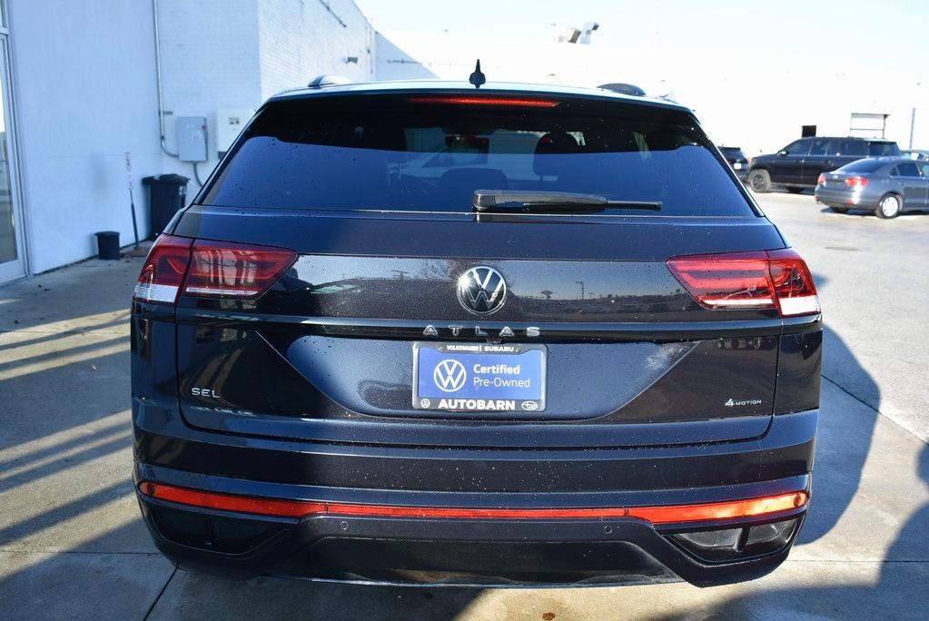 used 2023 Volkswagen Atlas Cross Sport car, priced at $34,800