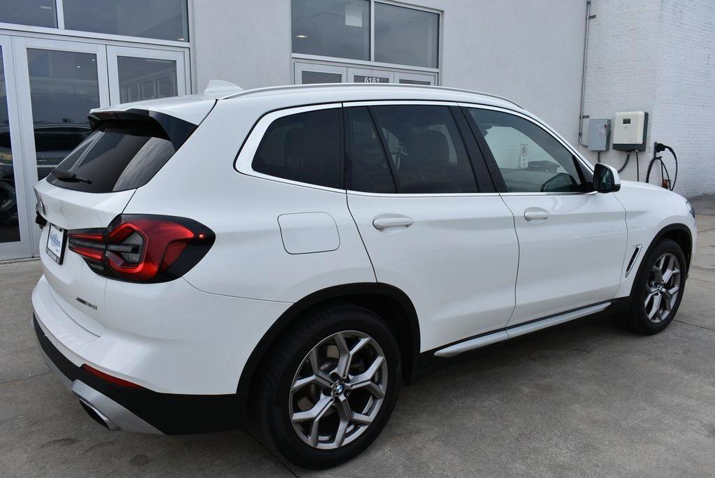 used 2022 BMW X3 car, priced at $32,167