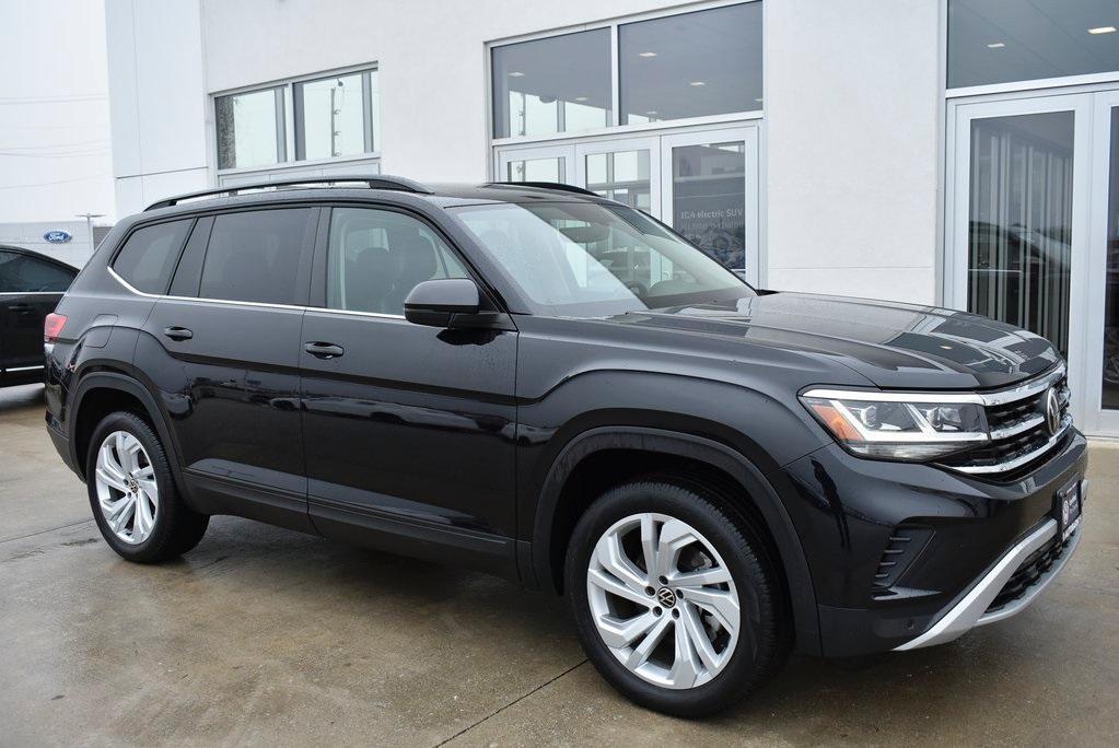 used 2021 Volkswagen Atlas car, priced at $26,282