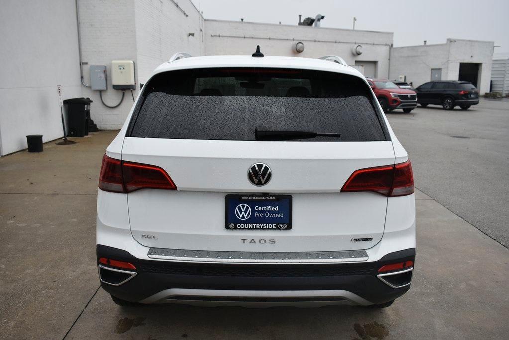 used 2024 Volkswagen Taos car, priced at $29,421