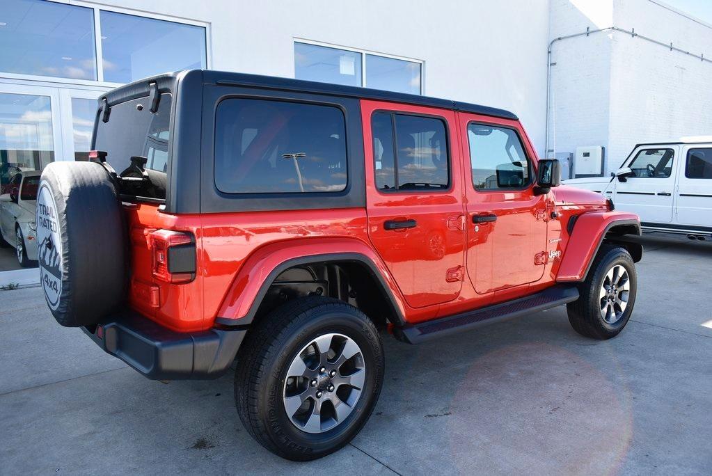 used 2020 Jeep Wrangler Unlimited car, priced at $31,681