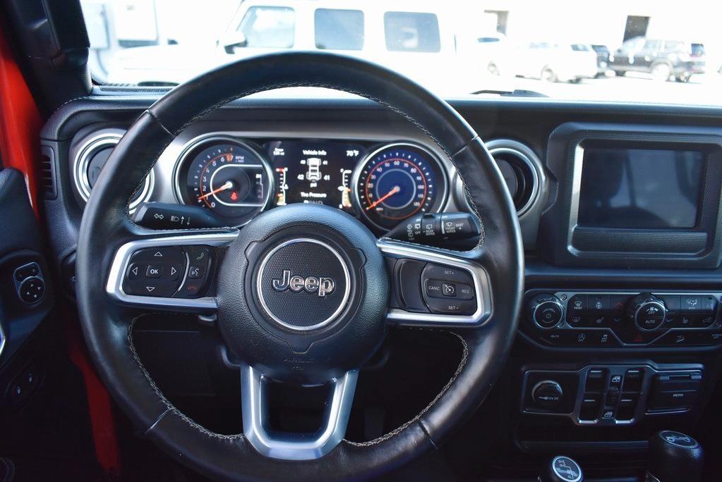 used 2020 Jeep Wrangler Unlimited car, priced at $31,681