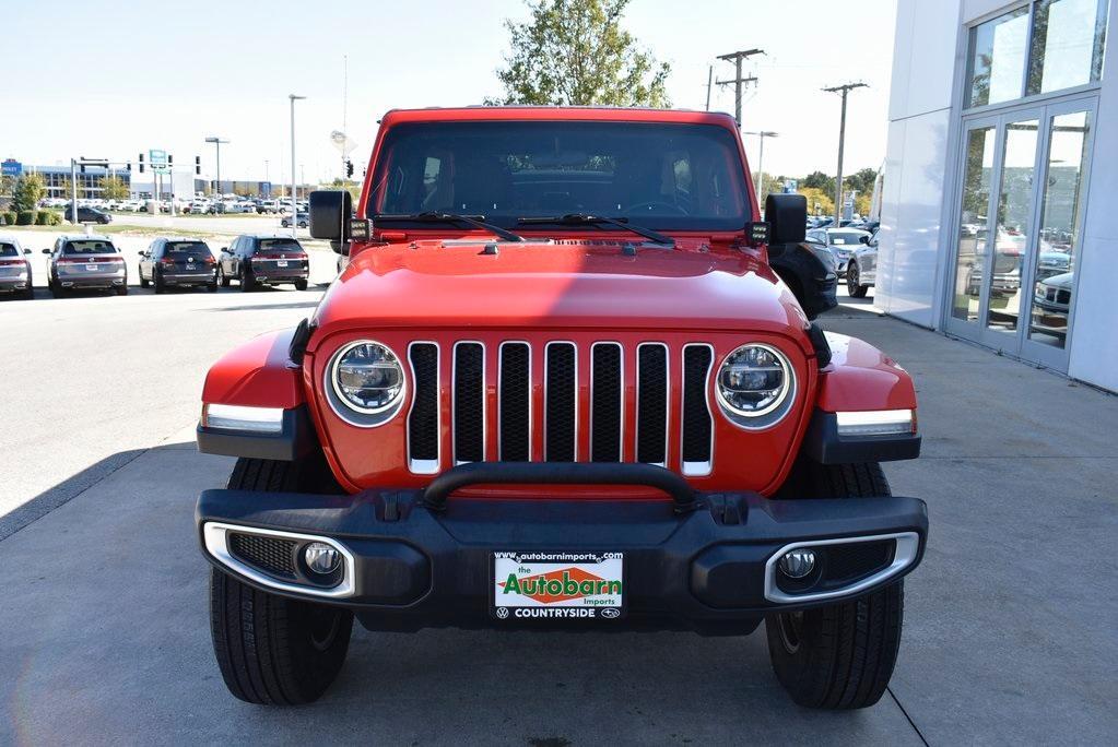 used 2020 Jeep Wrangler Unlimited car, priced at $31,681