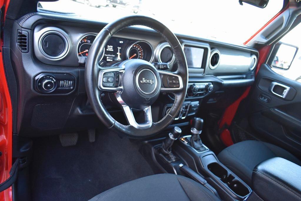 used 2020 Jeep Wrangler Unlimited car, priced at $31,681