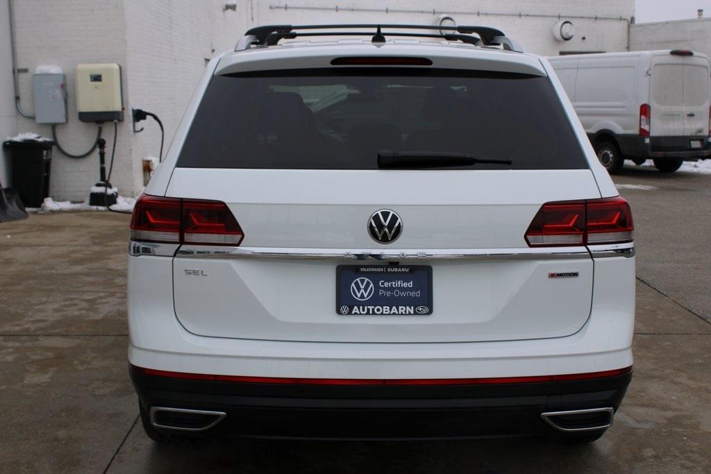 used 2021 Volkswagen Atlas car, priced at $29,999