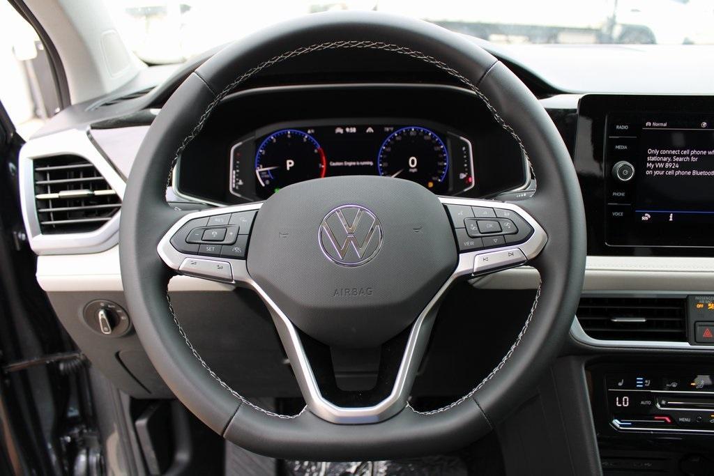 new 2025 Volkswagen Taos car, priced at $37,216